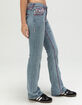 TRUE RELIGION Becca Mid Rise Super T Womens Bootcut Jeans image number 4