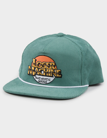 LOSER MACHINE Sunset Corduroy Snapback Hat Primary Image