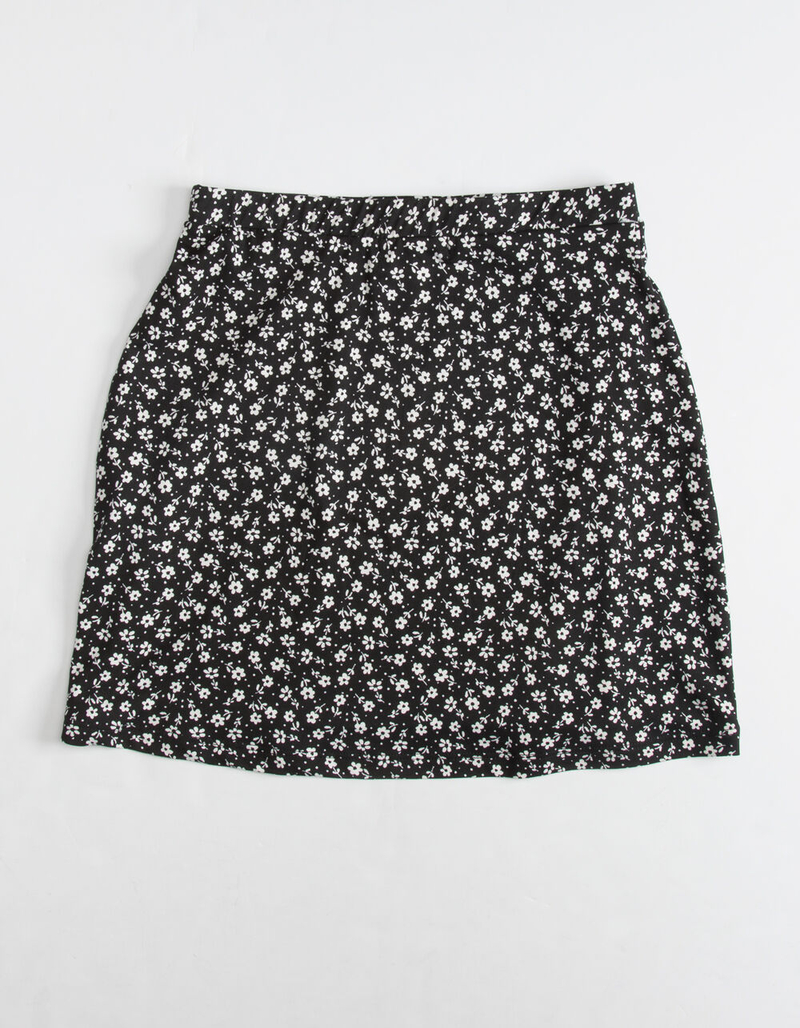 WHITE FAWN Ditsy Girls Skater Skirt image number 1