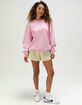 RSQ Womens Malibu Embroidered Crewneck Sweatshirt image number 2