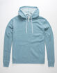 INDEPENDENT TRADING COMPANY Dusty Blue Mens Zip Hoodie
