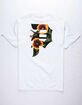 PRIMITIVE Dirty P Sunflower White Mens T-Shirt image number 2