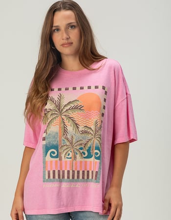 BILLABONG Feel The Heat Womens Boyfriend Tee Primary Image