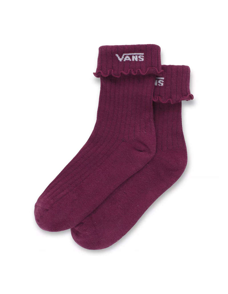 VANS Ruffle Edge Womens Socks image number 0