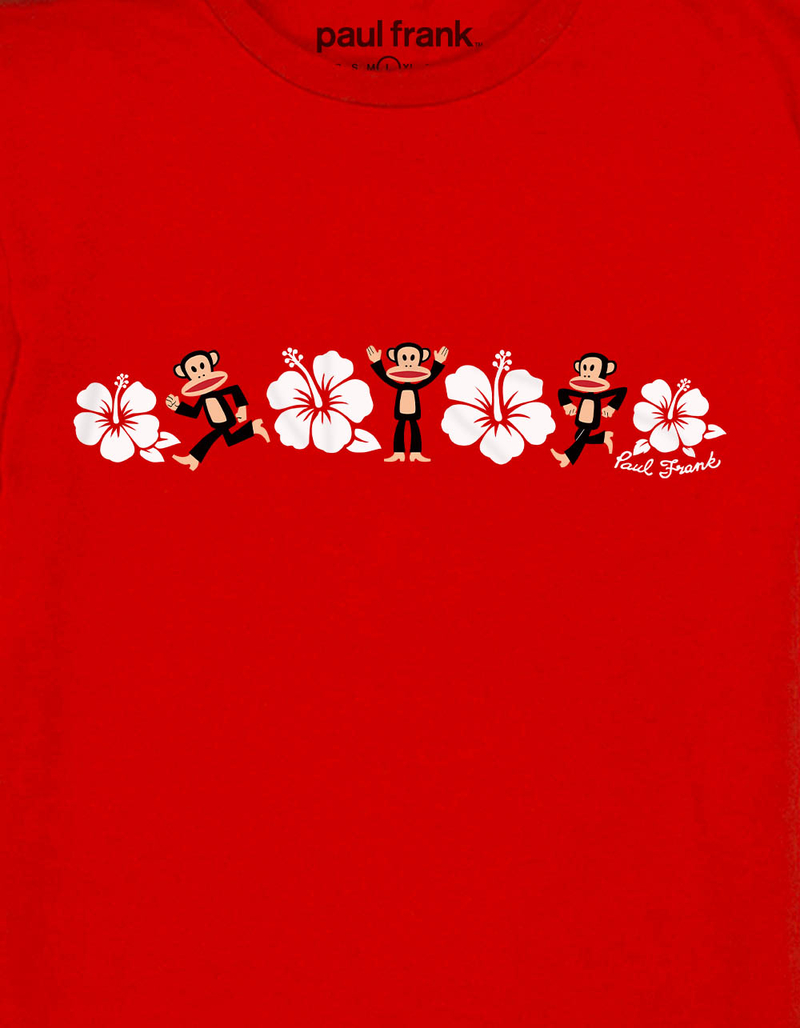 PAUL FRANK Hibiscus Line Up Unisex Kids Tee image number 1