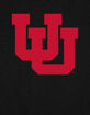 THE UNIVERSITY OF UTAH Distressed Primary Logo Womens Baby Rib Tee image number 3