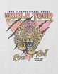 MUSIC Rock N' Roll World Tour Girls Crop Tee image number 2