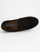 STEVE MADDEN Gills Black Suede Womens Shoes image number 3