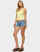 EDIKTED Harlowe Ribbed Racerback Tank Top image number 4
