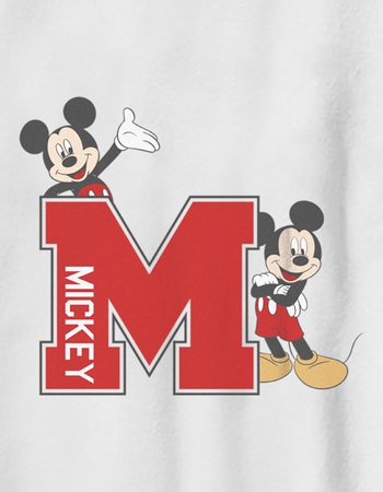 DISNEY Mickey Varsity Unisex Kids Tee Alternative Image