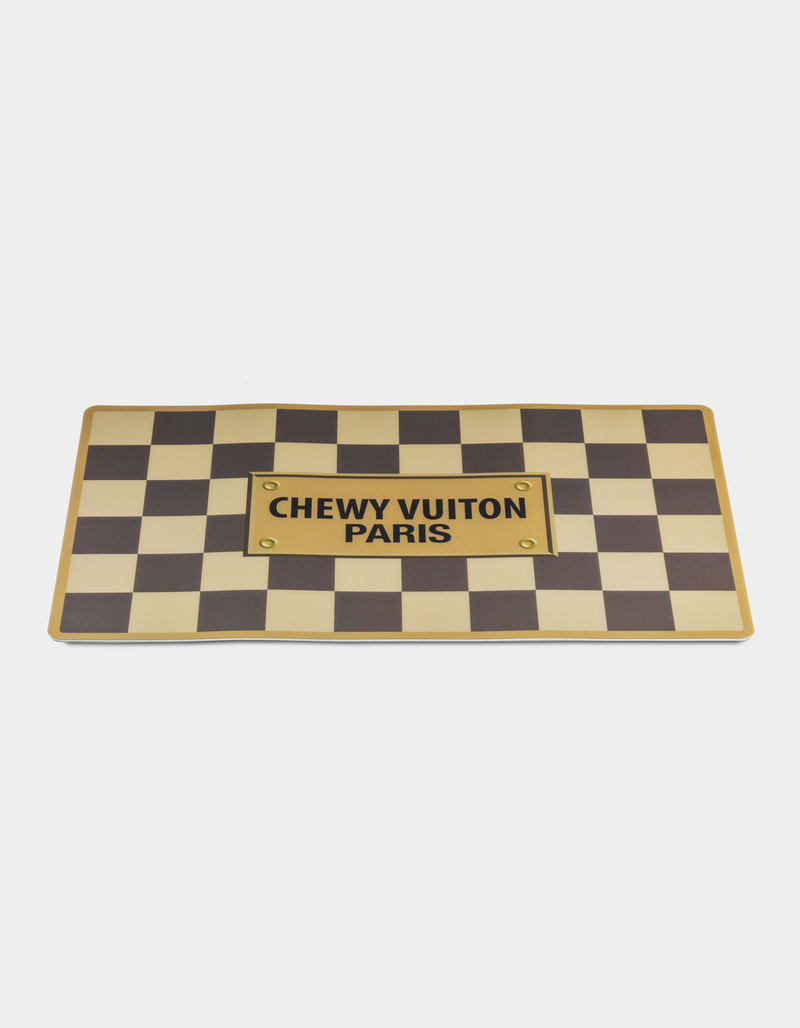 HAUTE DIGGITY DOG Checker Chewy Vuiton Placemat image number 1