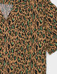 RHYTHM Leopard Print Mens Button Up Shirt  image number 2