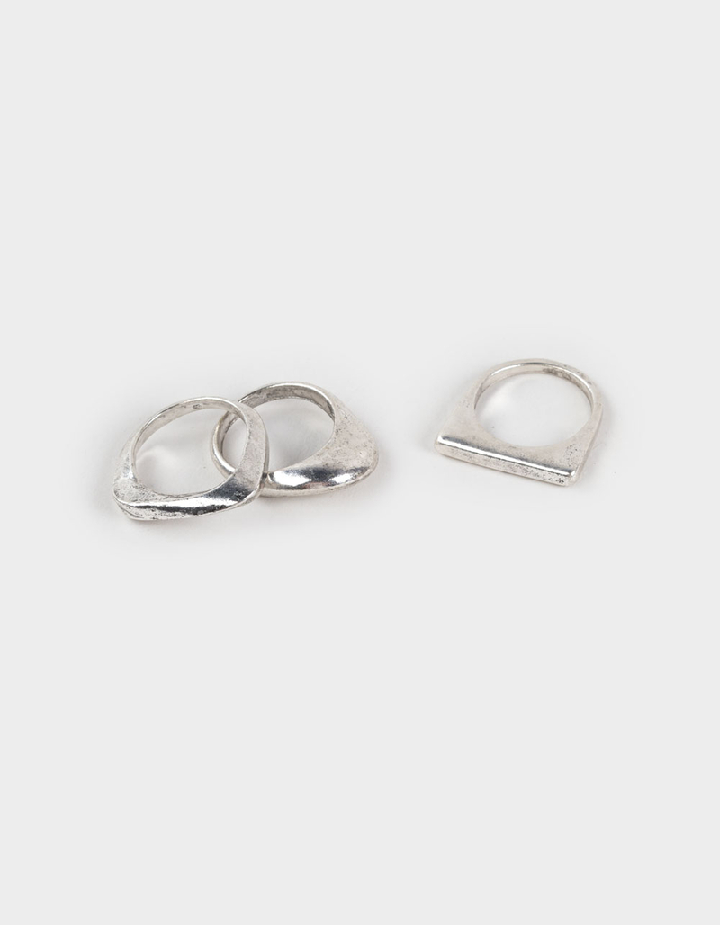 FULL TILT 3 Pack Molded Chunky Rings image number 0
