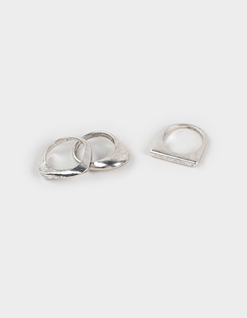FULL TILT 3 Pack Molded Chunky Rings Primary Image