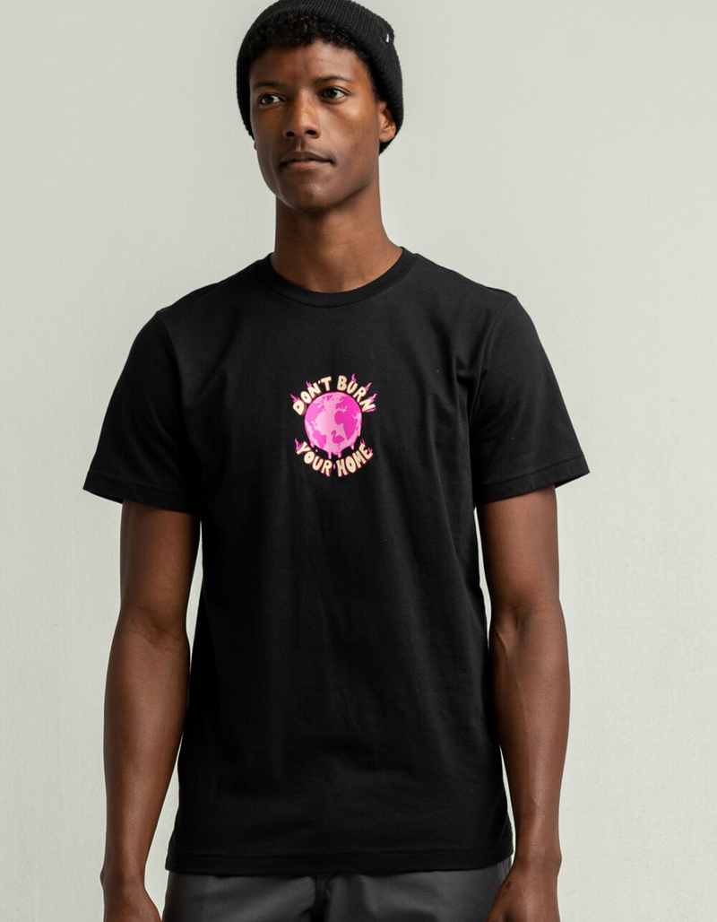 FLIM FLAM Flamingo Don't Burn Mens T-Shirt image number 2