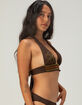 DAMSEL Textured Halter Bikini Top image number 3