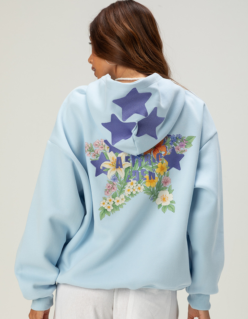 AELFRIC EDEN Floral Star Womens Oversized Hoodie image number 0