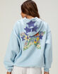 AELFRIC EDEN Floral Star Womens Oversized Hoodie image number 1
