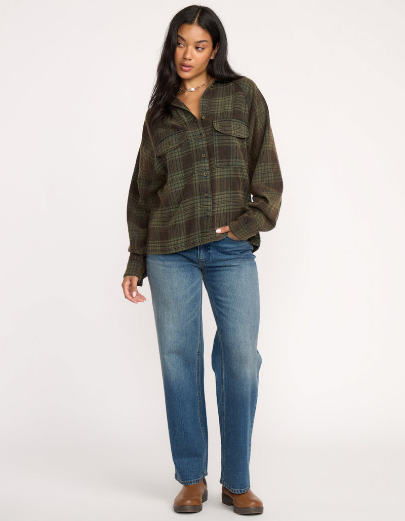 BILLABONG Coastal Breeze Womens Oversized Flannel image number 3