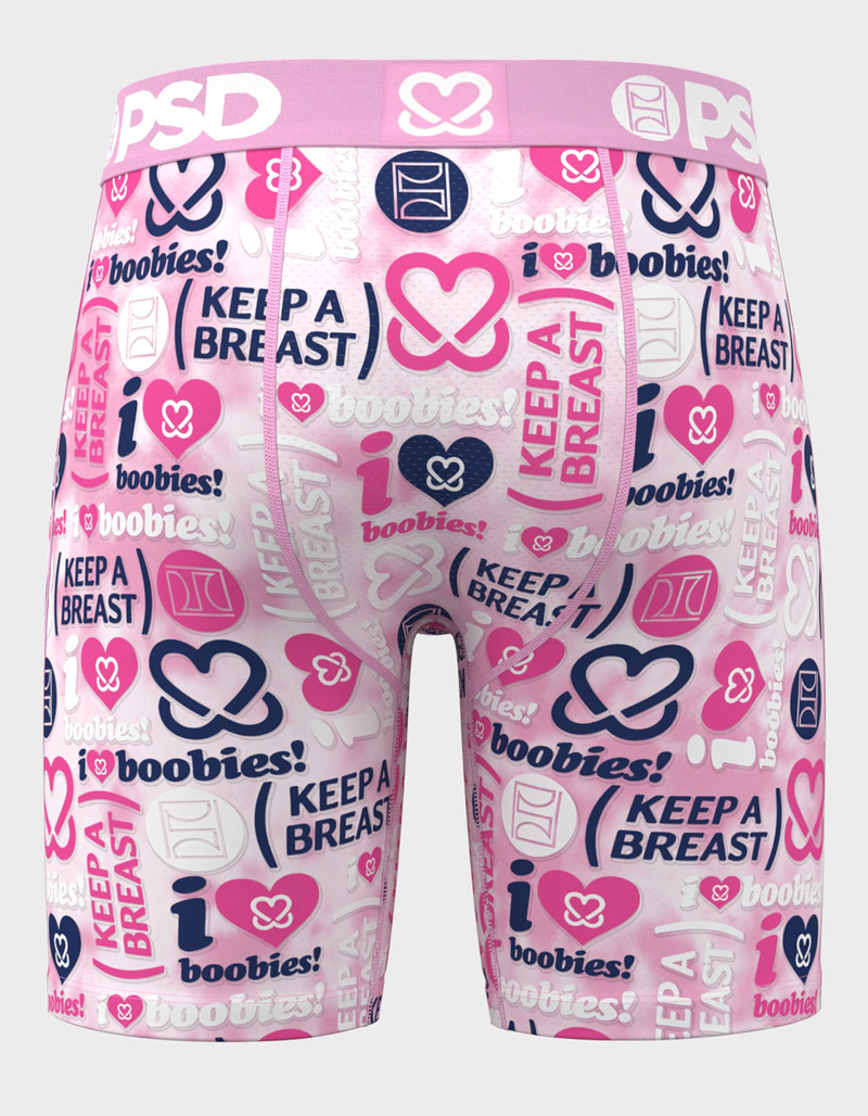 PSD x Keep A Breast Stacked Mens Boxer Briefs image number 3