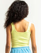 DESTINED Square Neck Womens Lime Tank image number 3