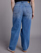 RSQ Womens High Rise Baggy Jeans image number 8