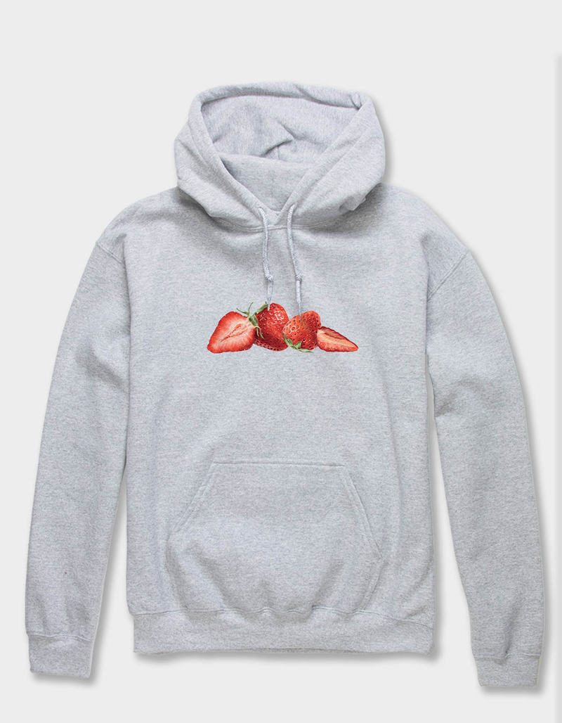 STRAWBERRY Fruit Cluster Unisex Hoodie image number 0