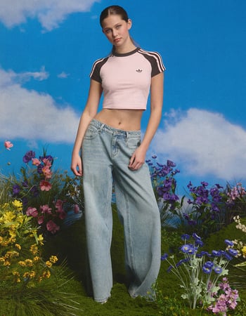 RSQ Womens Low Rise Baggy Jeans Primary Image