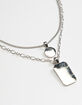 FULL TILT Layered Tag Chain Necklace image number 2