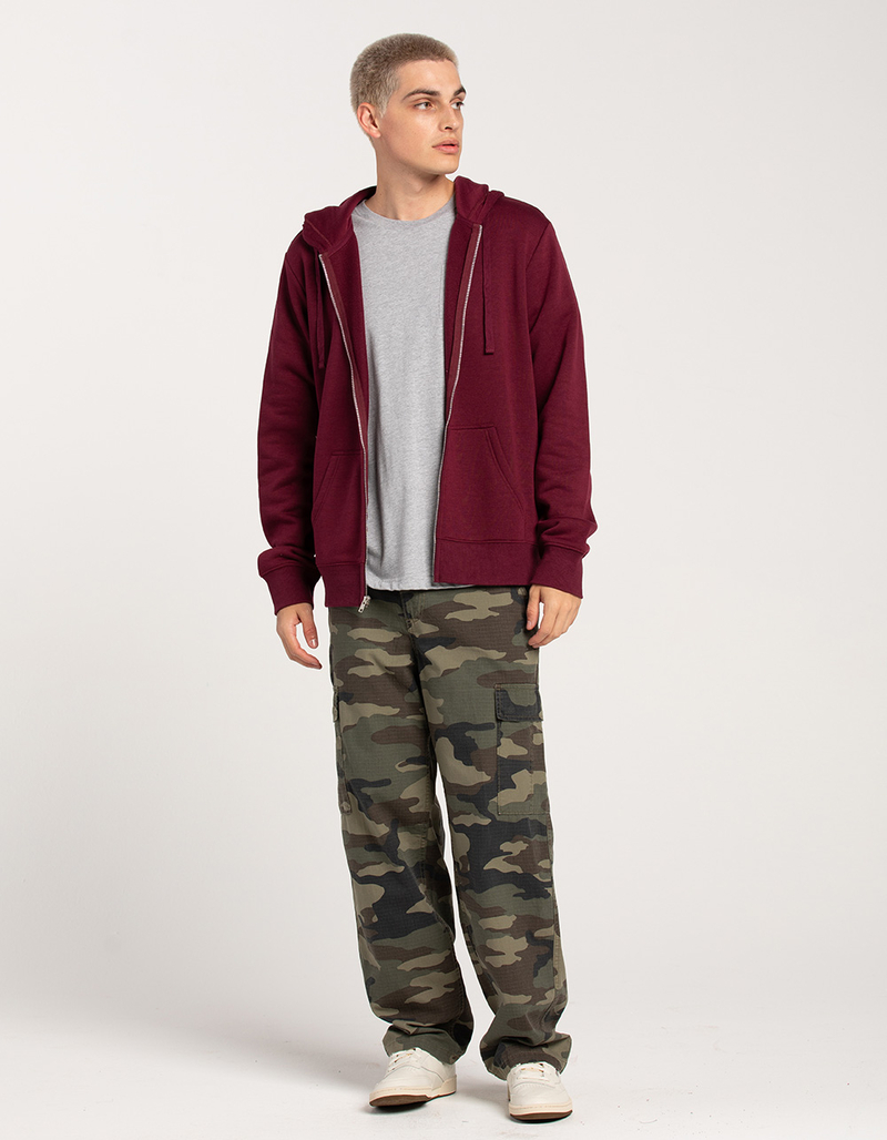 RSQ Mens Full Zip Fleece Hoodie image number 4