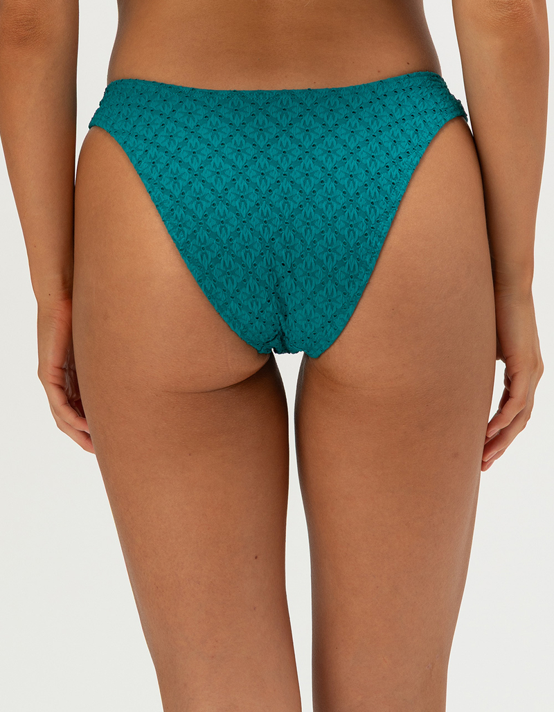 FULL TILT Textured Cheekier Bikini Bottoms image number 3