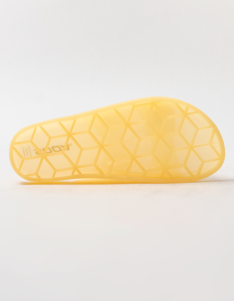 SODA Buckle Jelly Womens Slide Sandals image number 2