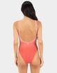 HURLEY Ombre Scrunch Moderate One Piece Swimsuit image number 2