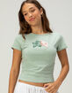 FULL TILT Shell Womens Baby Tee image number 1