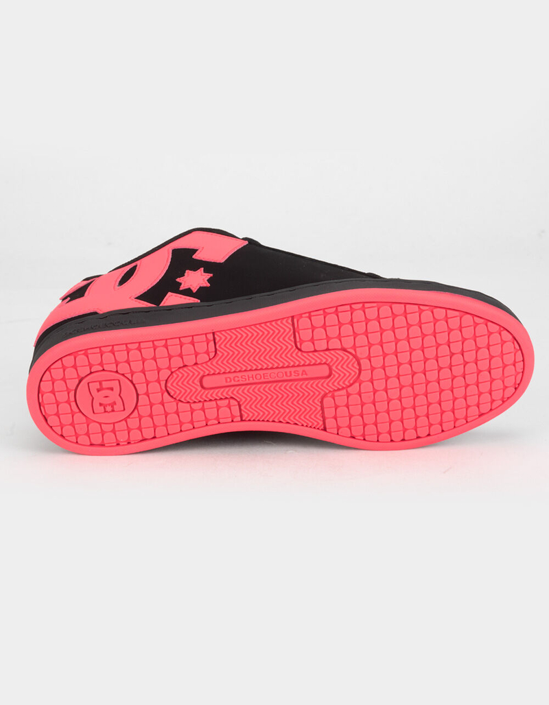 DC SHOES Court Graffik Womens Black & Hot Pink Shoes image number 5