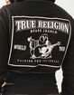TRUE RELIGION Big T Womens Crop Shrunken Zip-Up Hoodie image number 3