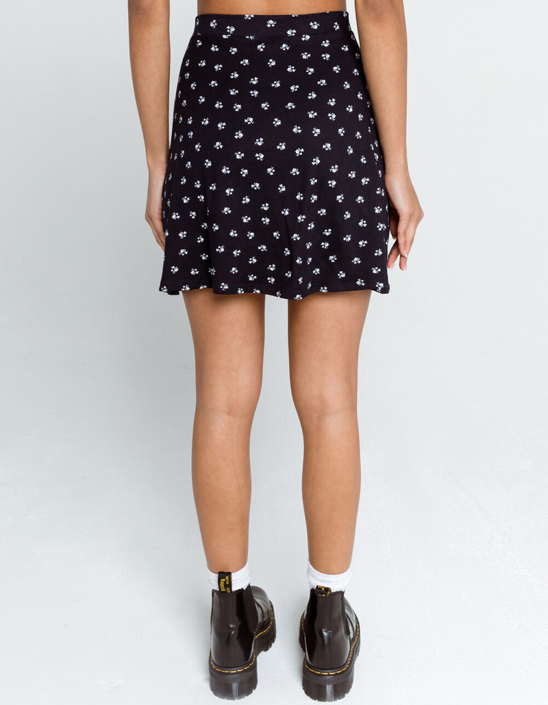 SKY AND SPARROW Floral Skater Skirt image number 2