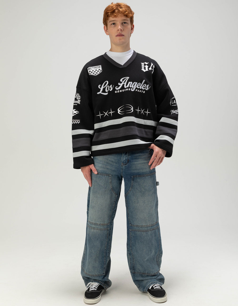 RSQ Hockey Mens Oversized Sweatshirt image number 6