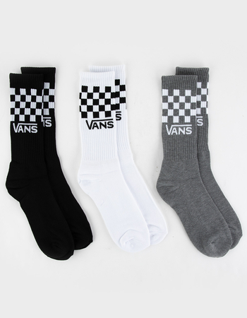 VANS Classic Checker Mens Crew Socks Primary Image