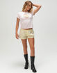 MONCHHICHI Womens Baby Tee image number 2