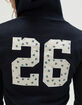 RSQ Womens Number Zip-Up Sweater image number 5