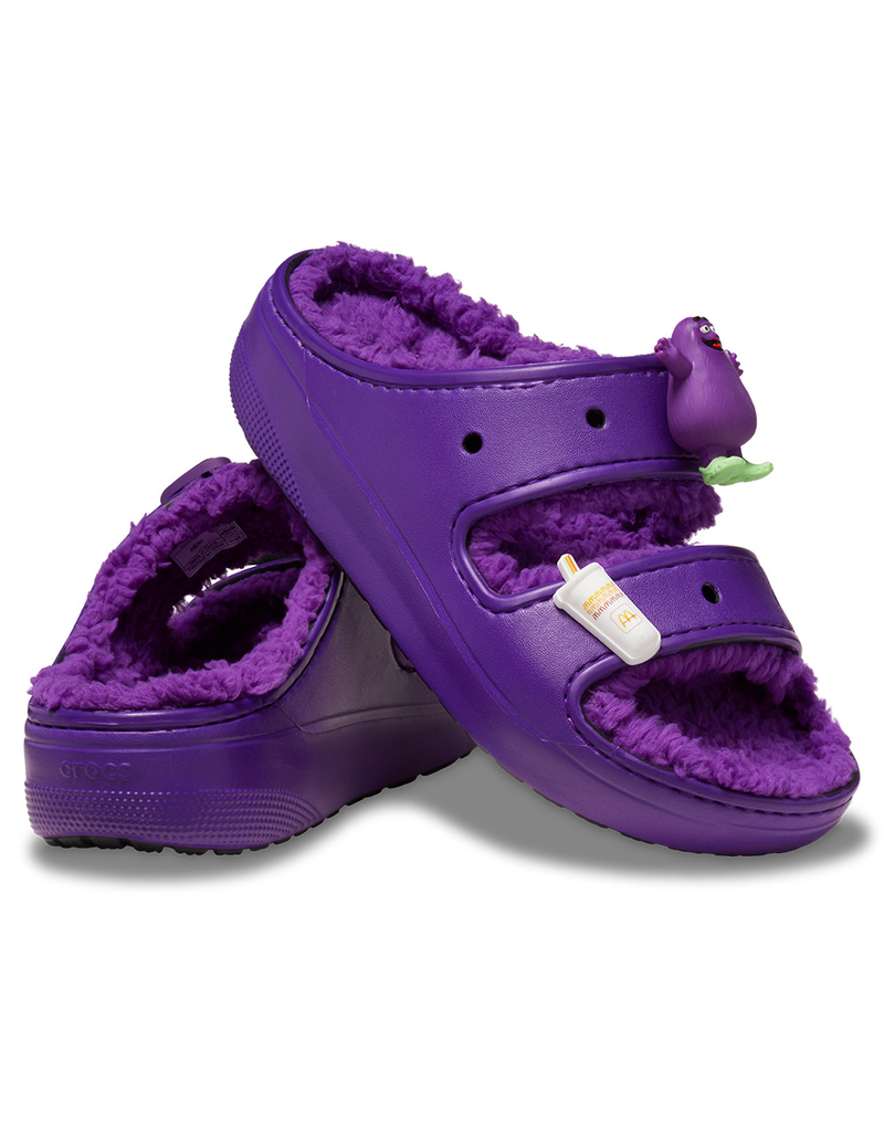 CROCS x McDonald's Grimace Cozzzy Sandals image number 6