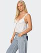 EDIKTED Andea Babydoll Tank Top image number 3