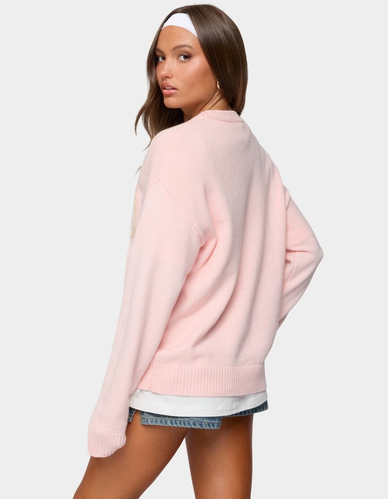 EDIKTED 1980 Oversized Knit Sweater image number 1