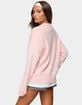 EDIKTED 1980 Oversized Knit Sweater image number 2