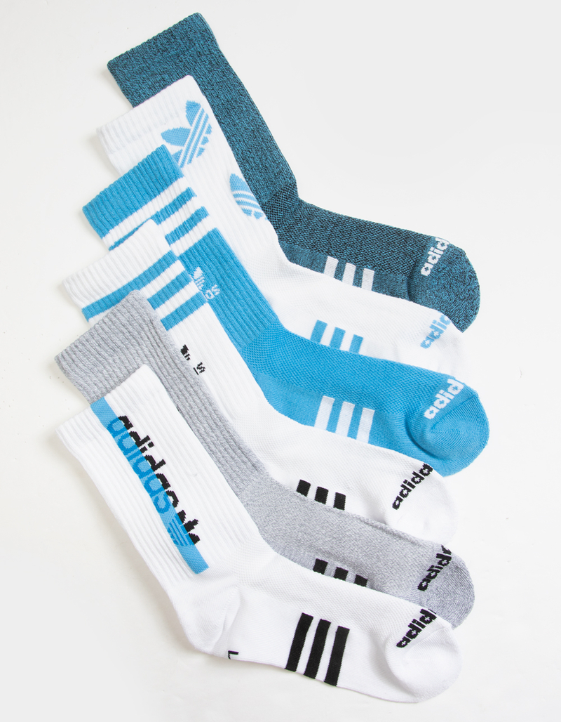 ADIDAS Originals Remix 6 Pack Boys Crew Socks image number 0