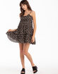 FULL TILT Ditsy Tier Babydoll Dress image number 6