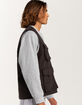 RSQ Mens Twill Cargo Vest image number 5