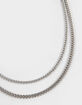 RSQ Mens Cross Double Wallet Chain image number 2