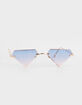 RSQ Diamond Round Sunglasses image number 2